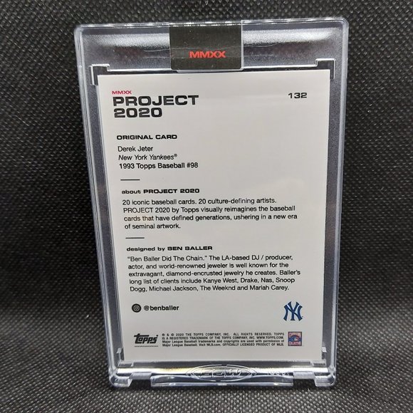 Derek Jeter - Topps Project 2020 Baseball - Picture 3 of 3